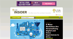 Desktop Screenshot of lsainsider.com